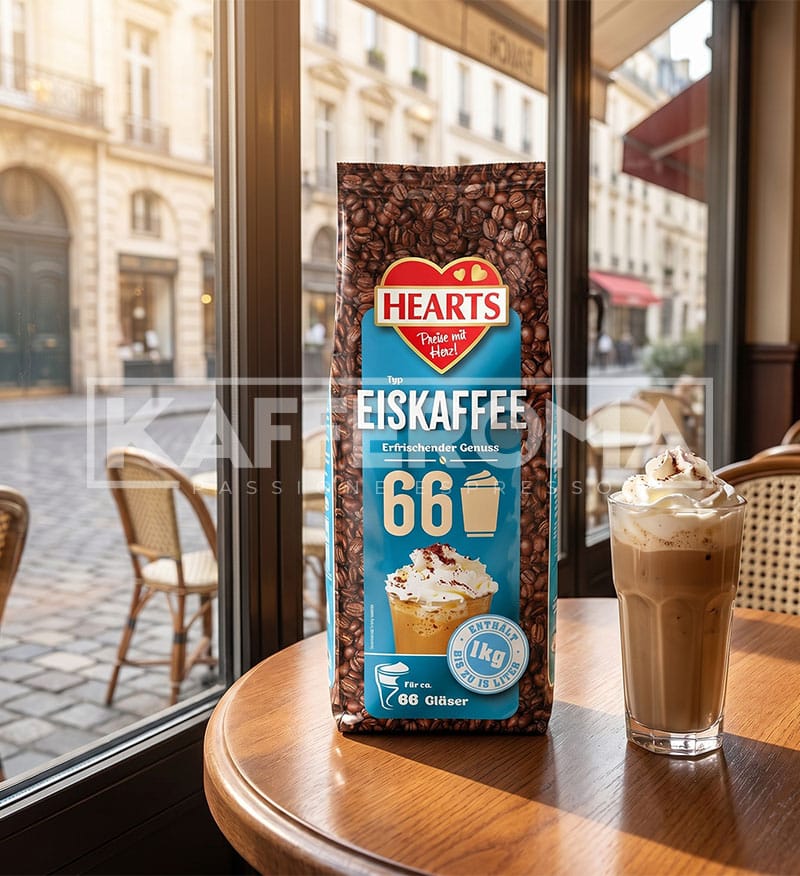 Hearts - Ice Coffee 1 kg. Hearts - Ice Coffee 1 kg.