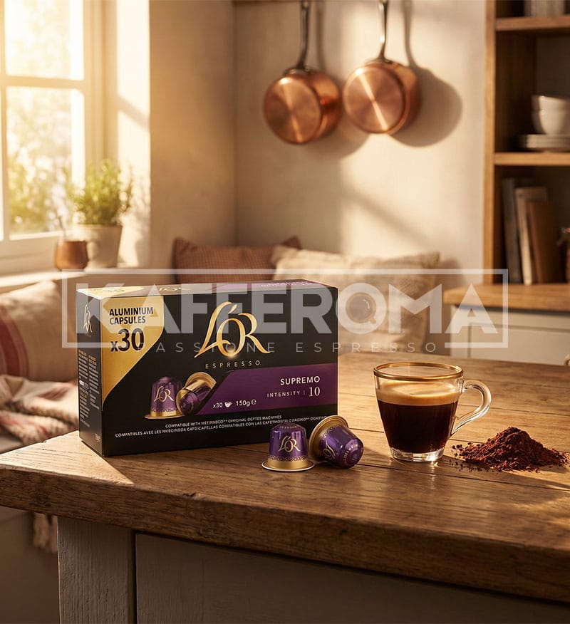 30 Capsule L’Or Espresso Supremo – Compatibile Nespresso 30 Capsule L’Or Espresso Supremo – Compatibile Nespresso