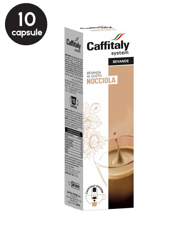 10 Capsule Caffitaly Nocciola Bevanda - Compatibile Cafissimo / Caffitaly / BeanZ 10 Capsule Caffitaly Nocciola Bevanda - Compatibile Cafissimo / Caffitaly / BeanZ