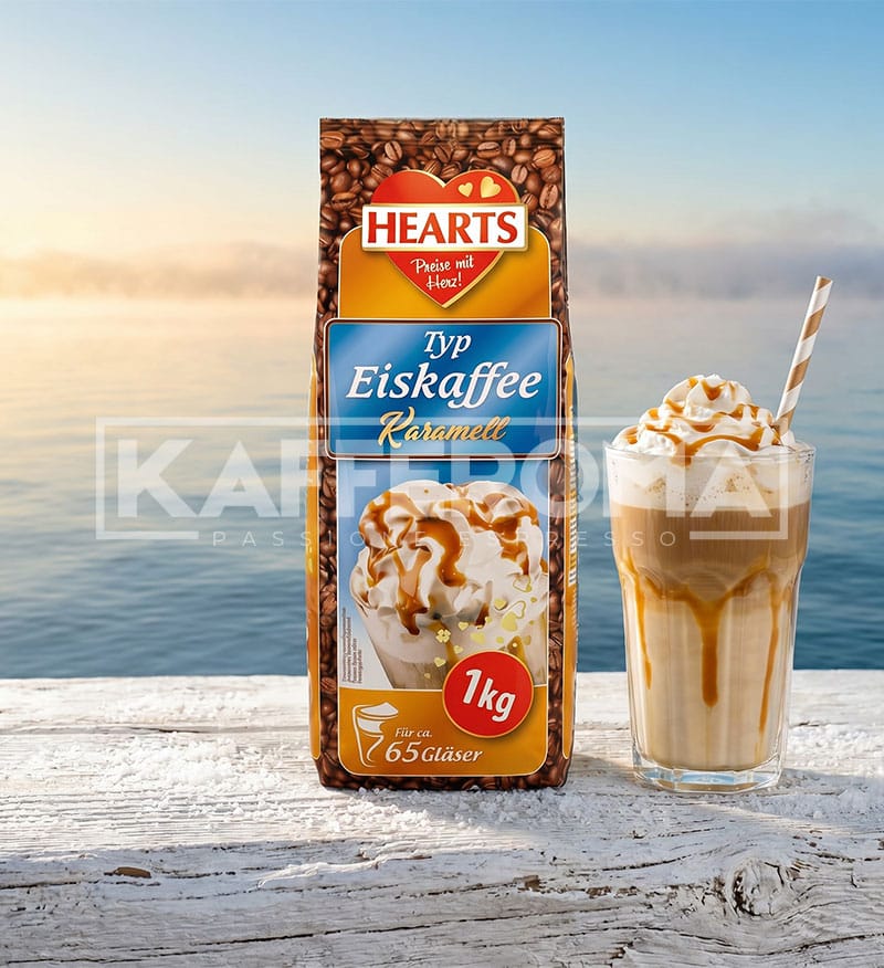 Hearts - Ice Coffee Caramel 1 kg. Hearts - Ice Coffee Caramel 1 kg.