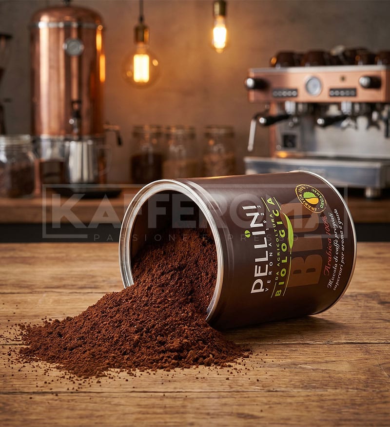 Cafea Măcinată Pellini Biologica Bio 100% Arabica 250gr. Cafea Măcinată Pellini Biologica Bio 100% Arabica 250gr.
