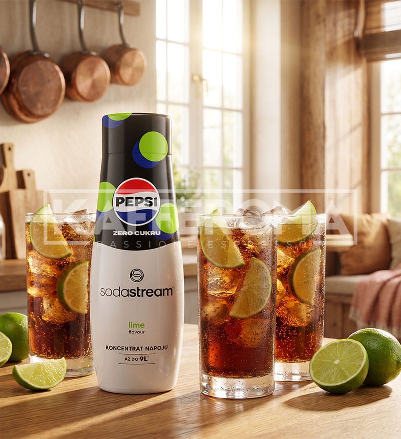 SodaStream Pepsi Lime Zero - Sirop Concentrat 440ml SodaStream Pepsi Lime Zero - Sirop Concentrat 440ml