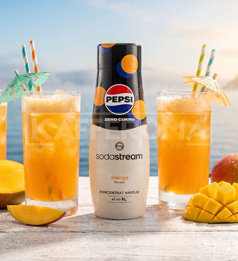 SodaStream Pepsi Mango Zero - Sirop Concentrat 440ml SodaStream Pepsi Mango Zero - Sirop Concentrat 440ml