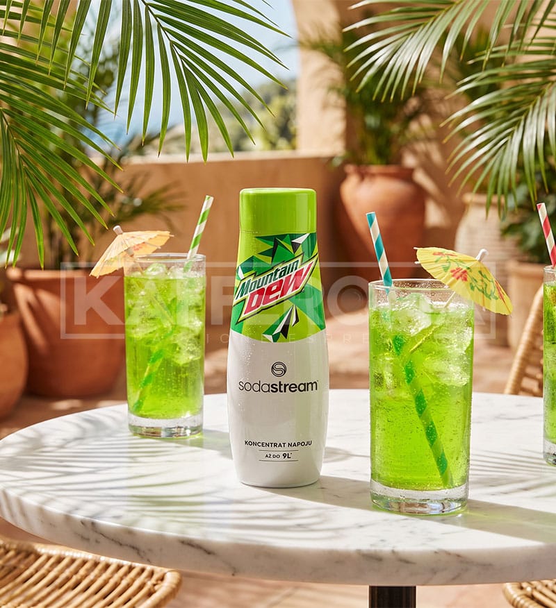 SodaStream Mountain Dew - Sirop Concentrat 440ml SodaStream Mountain Dew - Sirop Concentrat 440ml