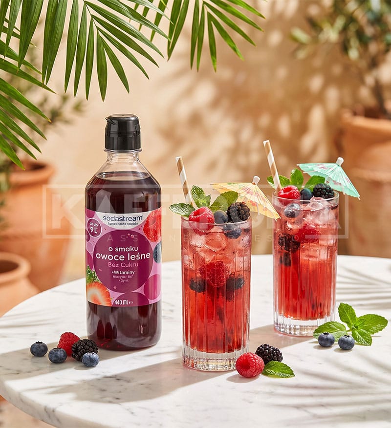 SodaStream Red Berries Zero - Sirop Concentrat 440ml SodaStream Red Berries Zero - Sirop Concentrat 440ml