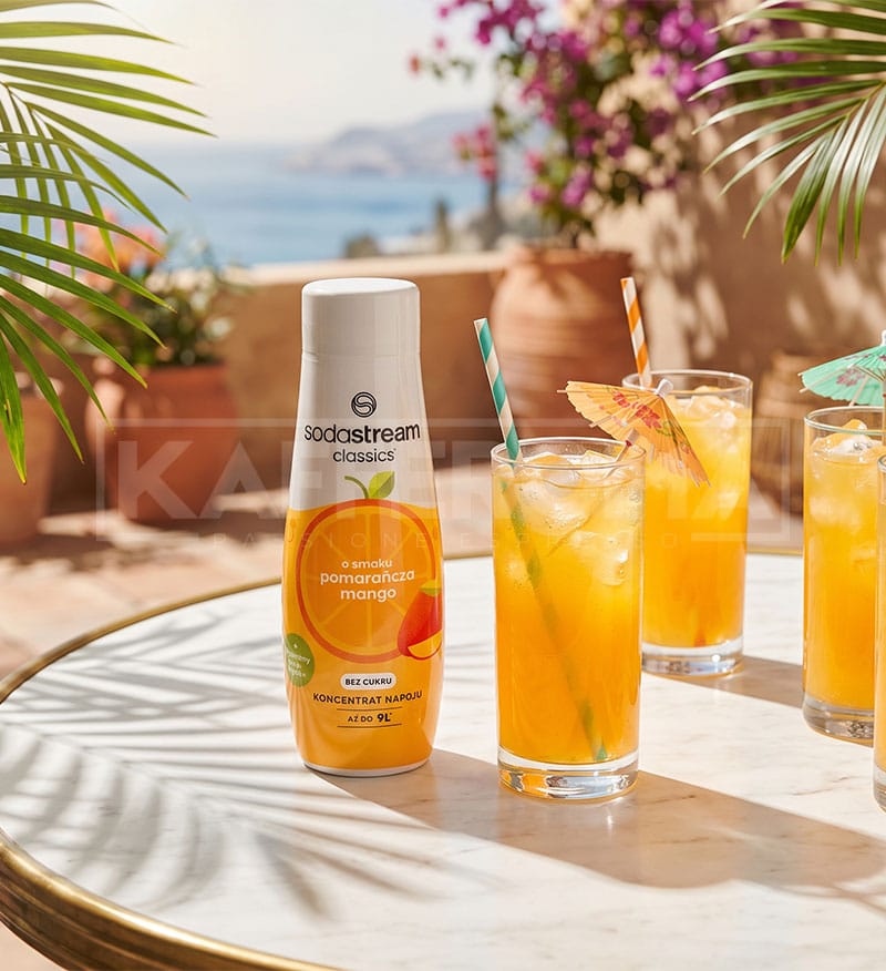 SodaStream Orange Mango Zero - Sirop Concentrat 440ml SodaStream Orange Mango Zero - Sirop Concentrat 440ml