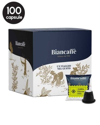 100 Capsule Biancaffe Arabica – Compatibile Nespresso 100 Capsule Biancaffe Arabica – Compatibile Nespresso