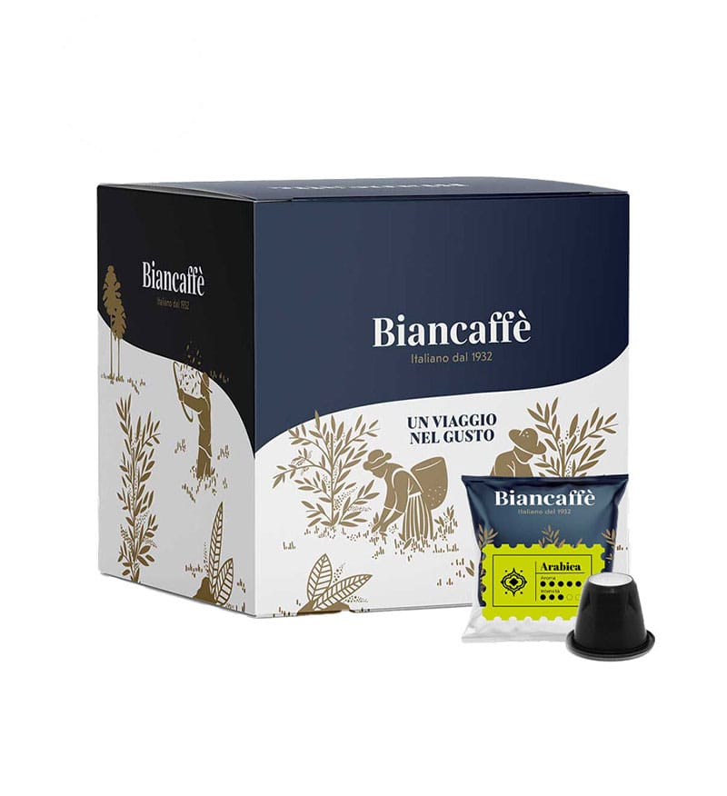 100 Capsule Biancaffe Arabica – Compatibile Nespresso 100 Capsule Biancaffe Arabica – Compatibile Nespresso