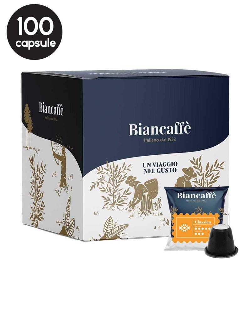 100 Capsule Biancaffe Classica – Compatibile Nespresso 100 Capsule Biancaffe Classica – Compatibile Nespresso