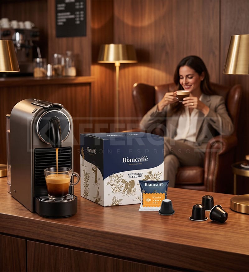 100 Capsule Biancaffe Classica – Compatibile Nespresso 100 Capsule Biancaffe Classica – Compatibile Nespresso