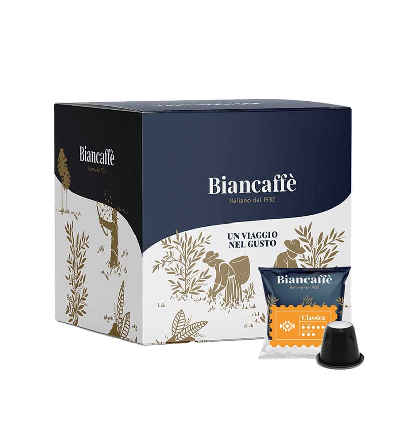 100 Capsule Biancaffe Classica – Compatibile Nespresso 100 Capsule Biancaffe Classica – Compatibile Nespresso