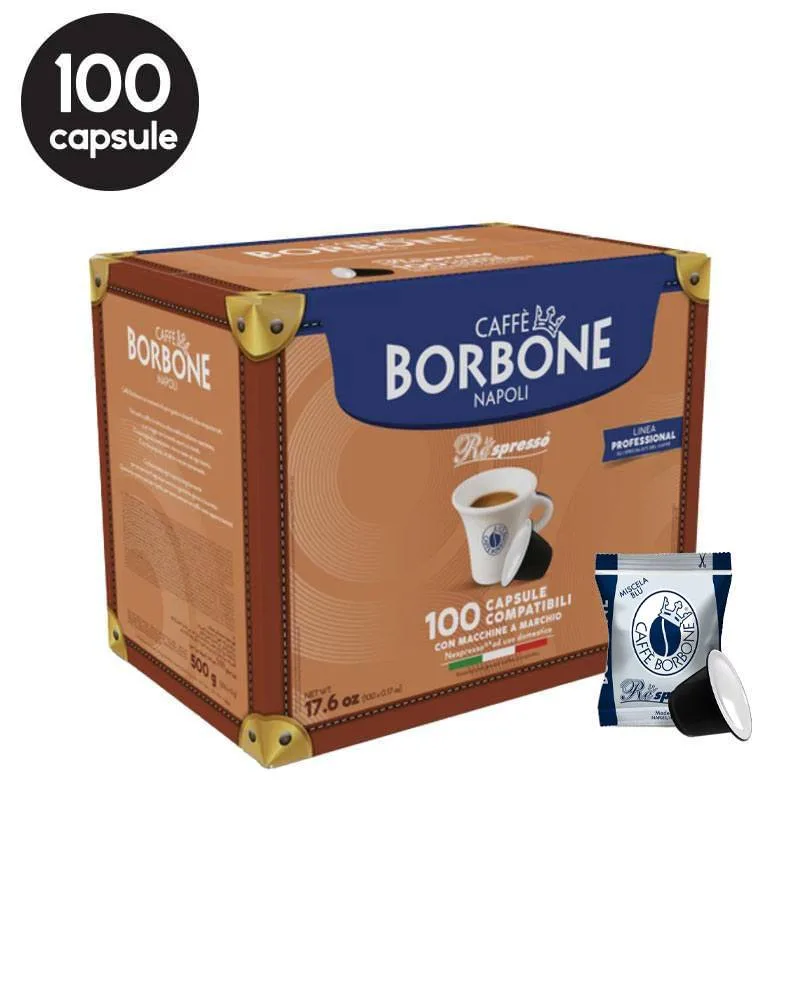 100 Capsule Borbone Respresso Miscela Blu – Compatibile Nespresso 100 Capsule Borbone Respresso Miscela Blu – Compatibile Nespresso