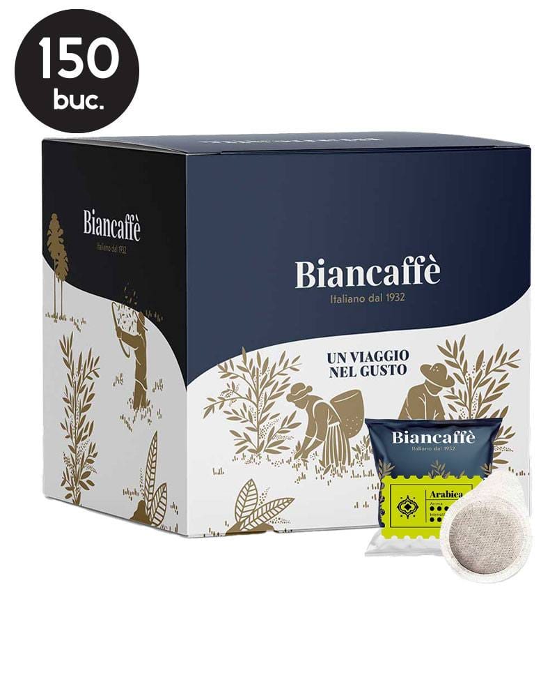 150 Paduri Biancaffe Arabica – Compatibile ESE44 150 Paduri Biancaffe Arabica – Compatibile ESE44