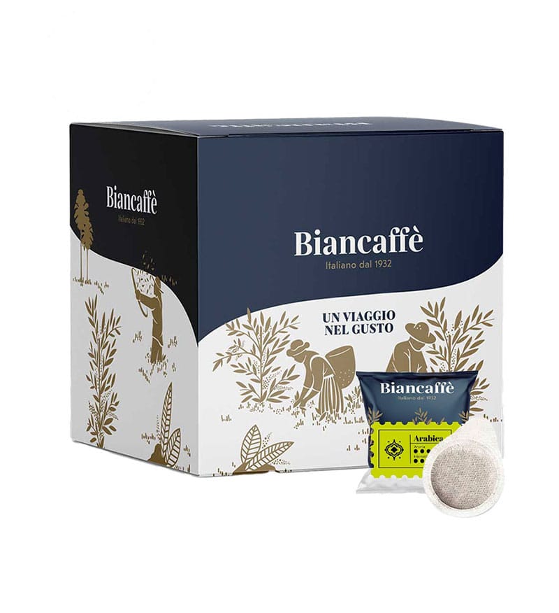 150 Paduri Biancaffe Arabica – Compatibile ESE44 150 Paduri Biancaffe Arabica – Compatibile ESE44