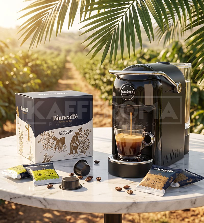 50 Capsule Biancaffe Arabica – Compatibile A Modo Mio 50 Capsule Biancaffe Arabica – Compatibile A Modo Mio