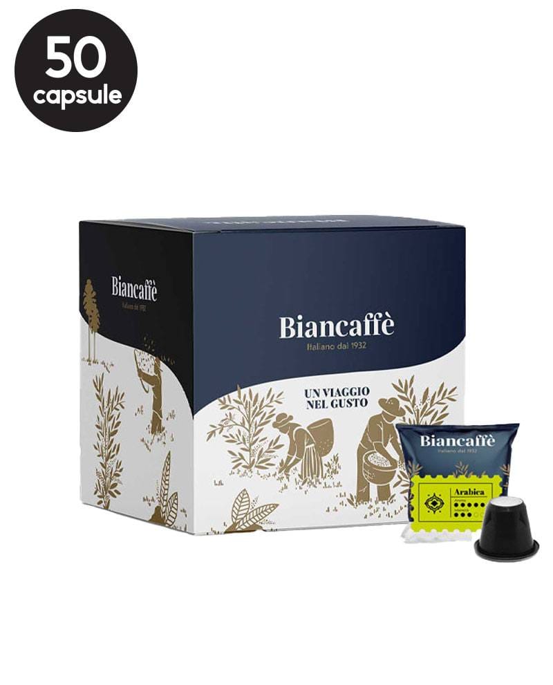 50 Capsule Biancaffe Arabica – Compatibile Nespresso 50 Capsule Biancaffe Arabica – Compatibile Nespresso