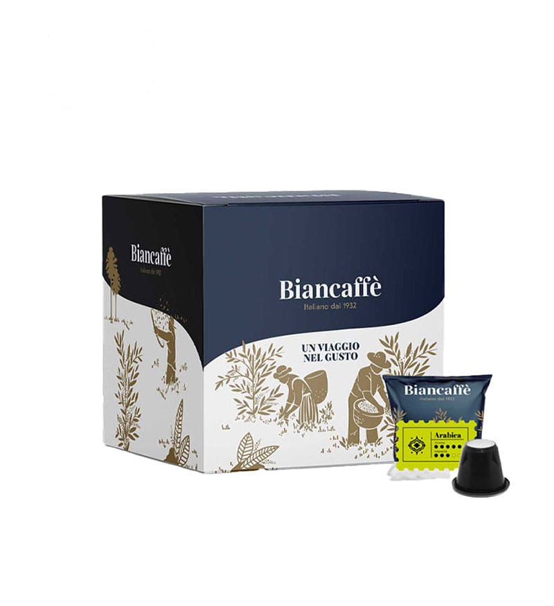 50 Capsule Biancaffe Arabica – Compatibile Nespresso 50 Capsule Biancaffe Arabica – Compatibile Nespresso