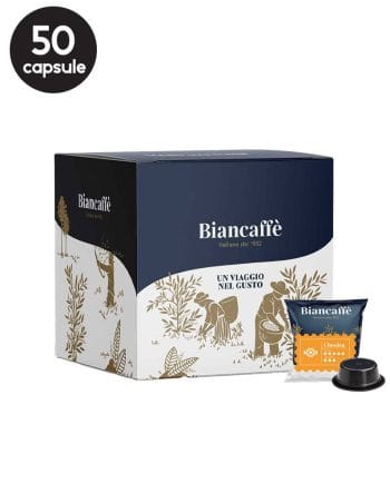 50 Capsule Biancaffe Classica – Compatibile A Modo Mio 50 Capsule Biancaffe Classica – Compatibile A Modo Mio