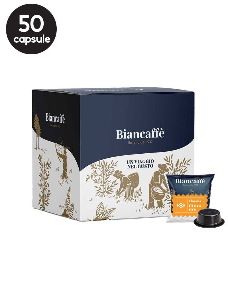 50 Capsule Biancaffe Classica – Compatibile A Modo Mio 50 Capsule Biancaffe Classica – Compatibile A Modo Mio