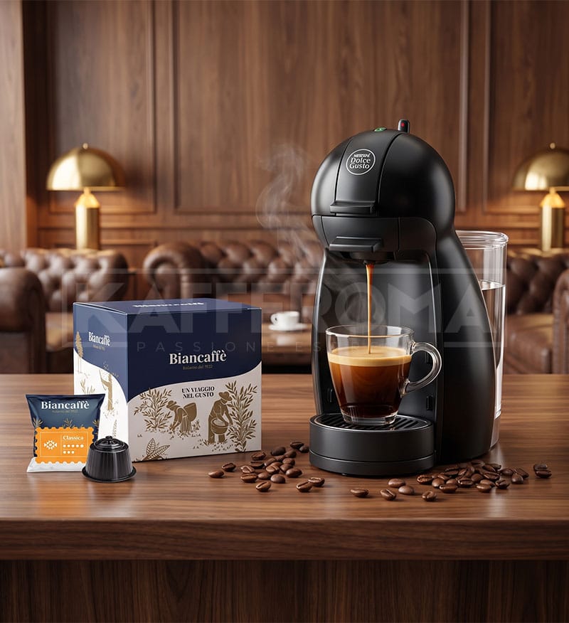 50 Capsule Biancaffe Classica – Compatibile Dolce Gusto 50 Capsule Biancaffe Classica – Compatibile Dolce Gusto