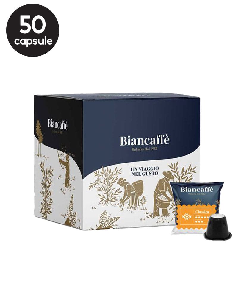 50 Capsule Biancaffe Classica – Compatibile Nespresso 50 Capsule Biancaffe Classica – Compatibile Nespresso