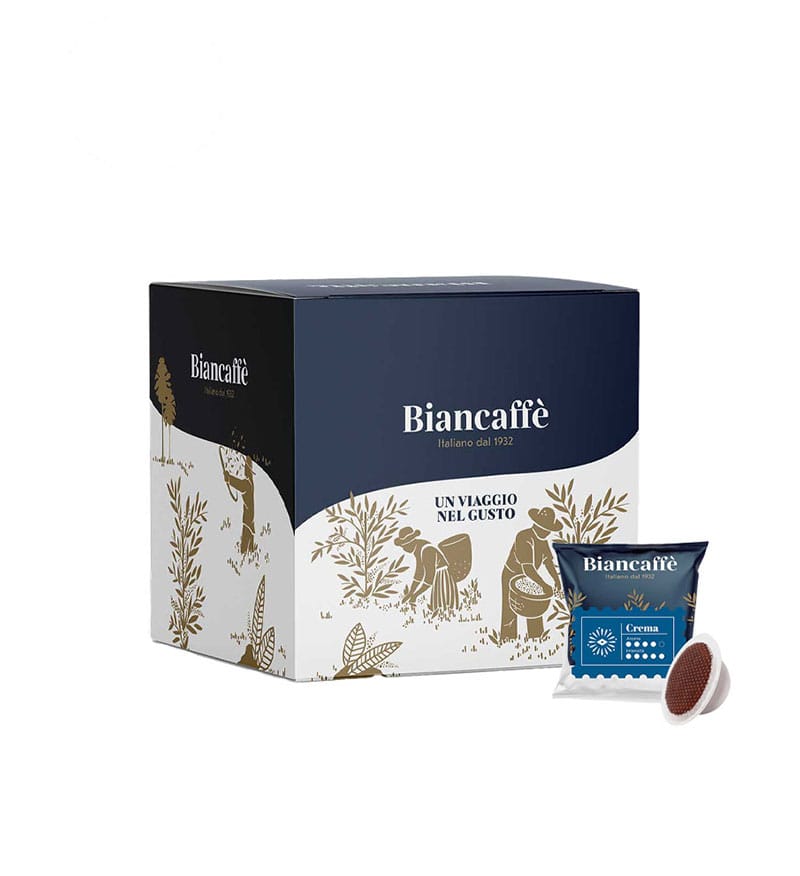 50 Capsule Biancaffe Crema – Compatibile Bialetti 50 Capsule Biancaffe Crema – Compatibile Bialetti