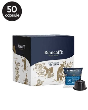 50 Capsule Biancaffe Crema – Compatibile Dolce Gusto 50 Capsule Biancaffe Crema – Compatibile Dolce Gusto