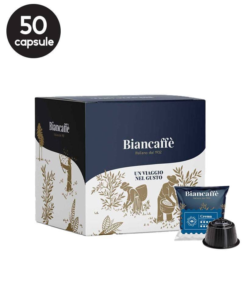 50 Capsule Biancaffe Crema – Compatibile Dolce Gusto 50 Capsule Biancaffe Crema – Compatibile Dolce Gusto