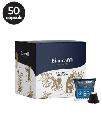 50 Capsule Biancaffe Crema – Compatibile Nespresso 50 Capsule Biancaffe Crema – Compatibile Nespresso