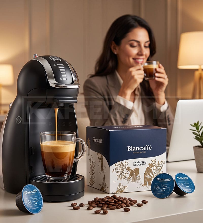 50 Capsule Biancaffe Crema – Compatibile Dolce Gusto 50 Capsule Biancaffe Crema – Compatibile Dolce Gusto