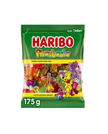 Bomboane Gumate Haribo Phantasia 175gr. Bomboane Gumate Haribo Phantasia 175gr.
