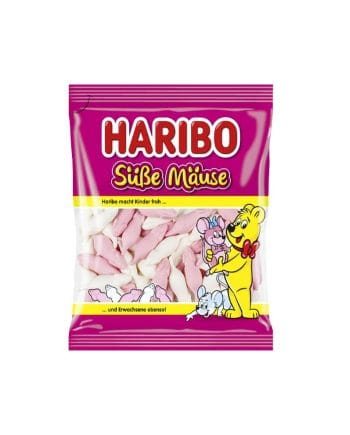Bomboane Gumate Haribo Susse Mause 175gr. Bomboane Gumate Haribo Susse Mause 175gr.