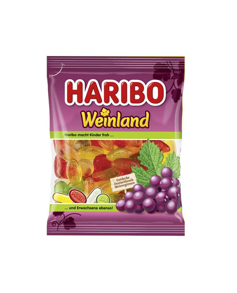 Bomboane Gumate Haribo Weinland 175gr. Bomboane Gumate Haribo Weinland 175gr.