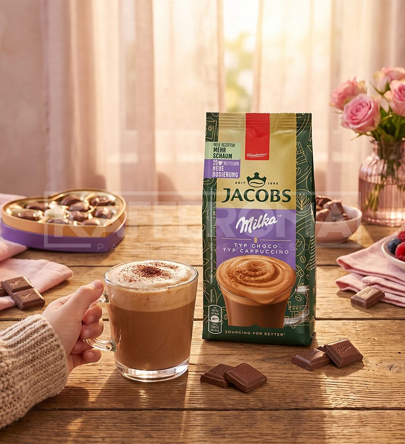 Jacobs – Cappuccino Milka Chocco 400gr. Jacobs – Cappuccino Milka Chocco 400gr.