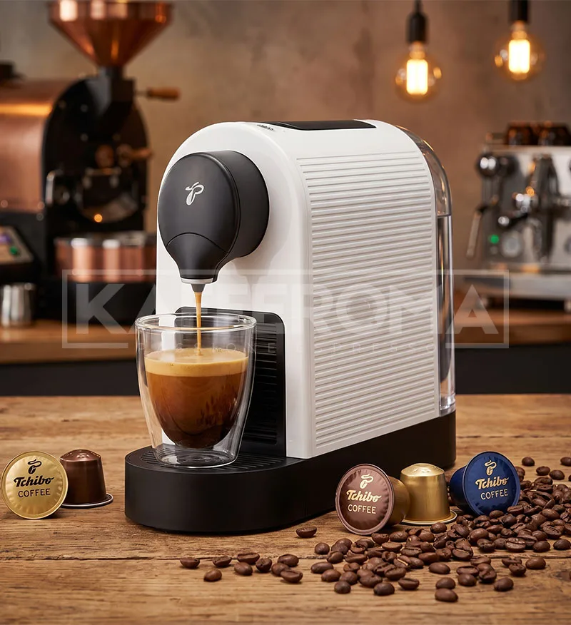 Espressor Capsule Tchibo Cafissimo - Pure Plus White Espressor Capsule Tchibo Cafissimo - Pure Plus White