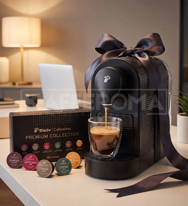Espressor Capsule Tchibo Cafissimo - Pure Plus Black & Premium Collection Espressor Capsule Tchibo Cafissimo - Pure Plus Black & Premium Collection
