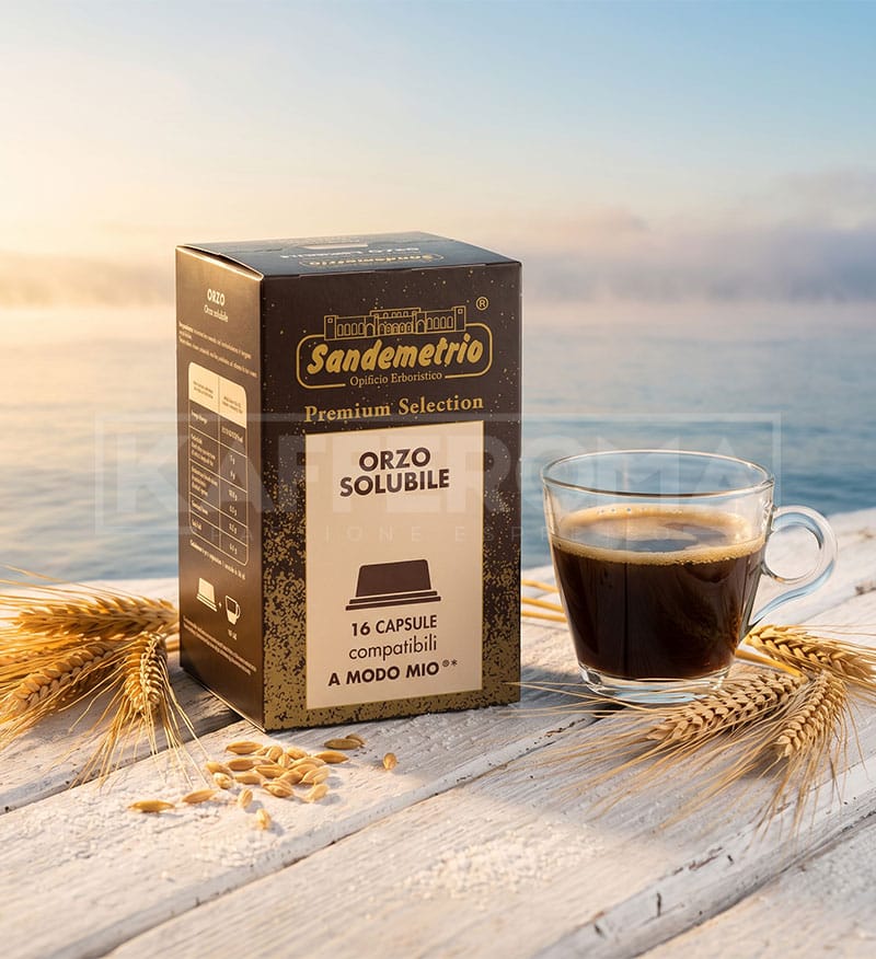 16 Capsule Sandemetrio Orz - Compatibile A Modo Mio 16 Capsule Sandemetrio Orz - Compatibile A Modo Mio