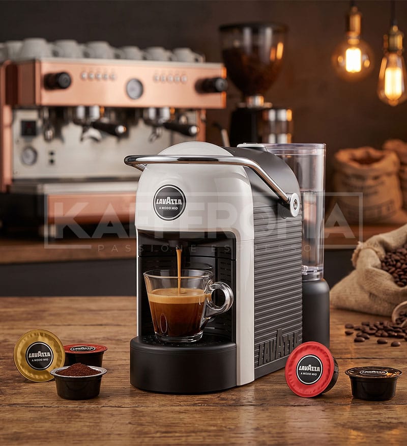 Espressor cu Capsule A Modo Mio - Jolie Evo Bianca Espressor cu Capsule A Modo Mio - Jolie Evo Bianca