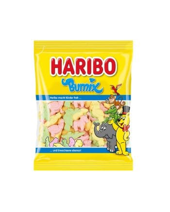 Bomboane Gumate Haribo Bumix 175gr. Bomboane Gumate Haribo Bumix 175gr.