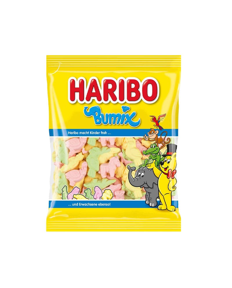 Bomboane Gumate Haribo Bumix 175gr. Bomboane Gumate Haribo Bumix 175gr.