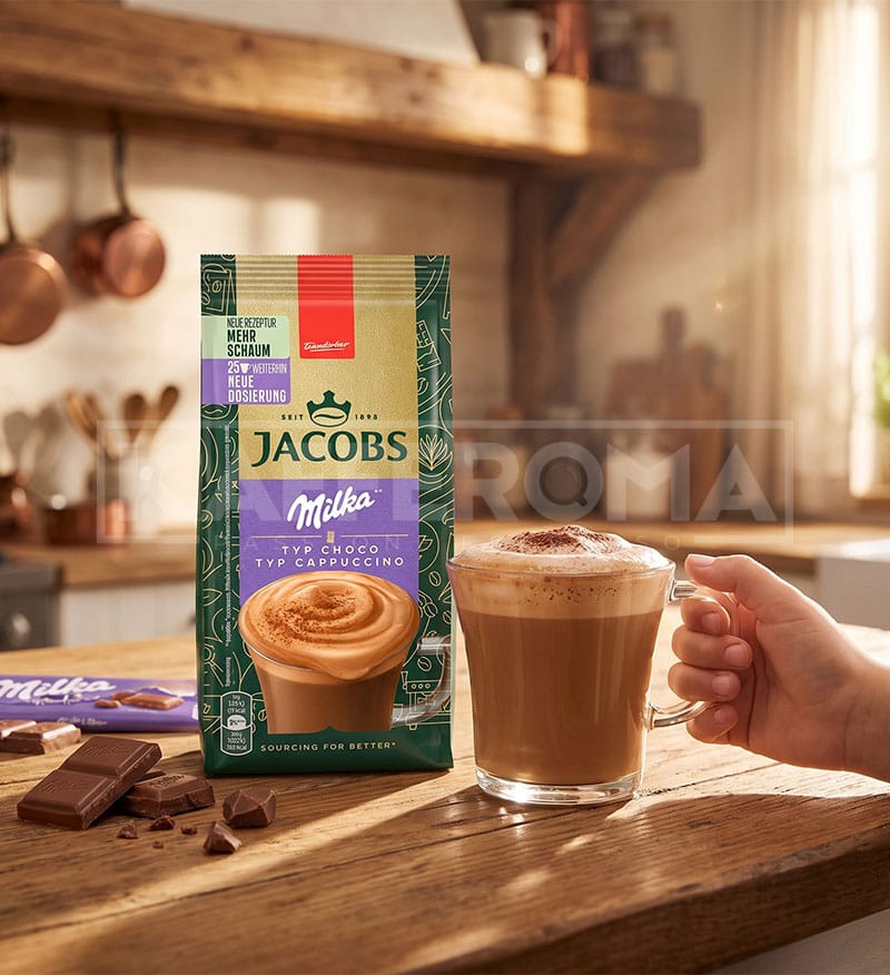 Jacobs – Cappuccino Milka Chocco 400gr. Jacobs – Cappuccino Milka Chocco 400gr.