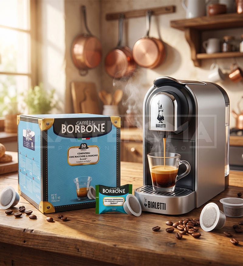 50 Capsule Borbone Espresso Miscela Dek – Compatibile Bialetti 50 Capsule Borbone Espresso Miscela Dek – Compatibile Bialetti