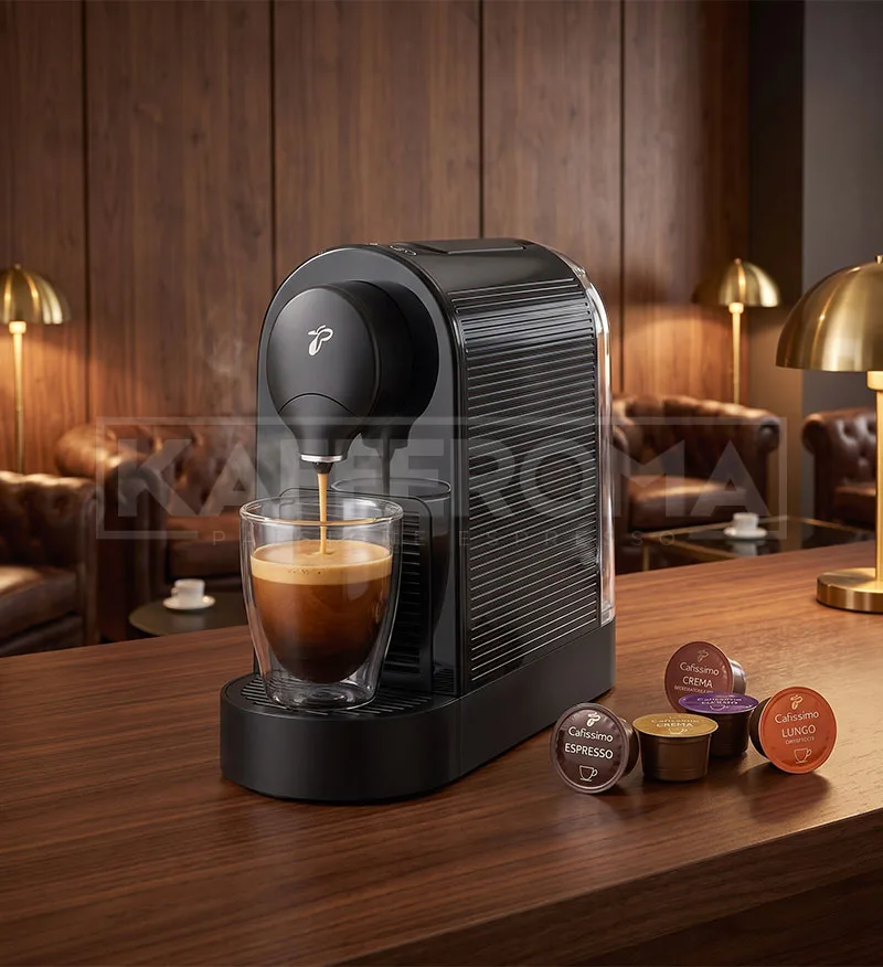 Espressor Capsule Tchibo Cafissimo - Pure Plus Black Espressor Capsule Tchibo Cafissimo - Pure Plus Black