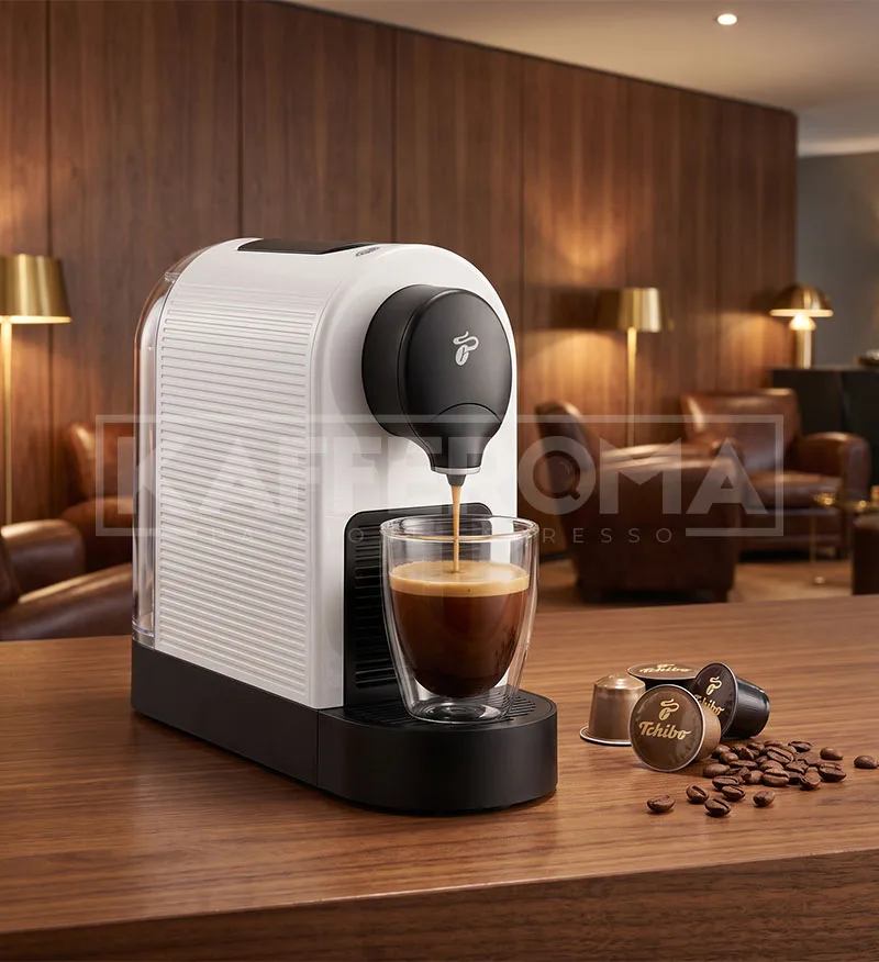 Espressor Capsule Tchibo Cafissimo - Pure Plus White Espressor Capsule Tchibo Cafissimo - Pure Plus White