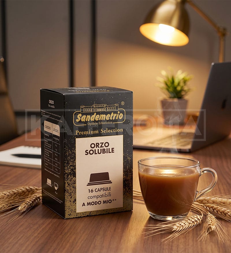 16 Capsule Sandemetrio Orz - Compatibile A Modo Mio 16 Capsule Sandemetrio Orz - Compatibile A Modo Mio