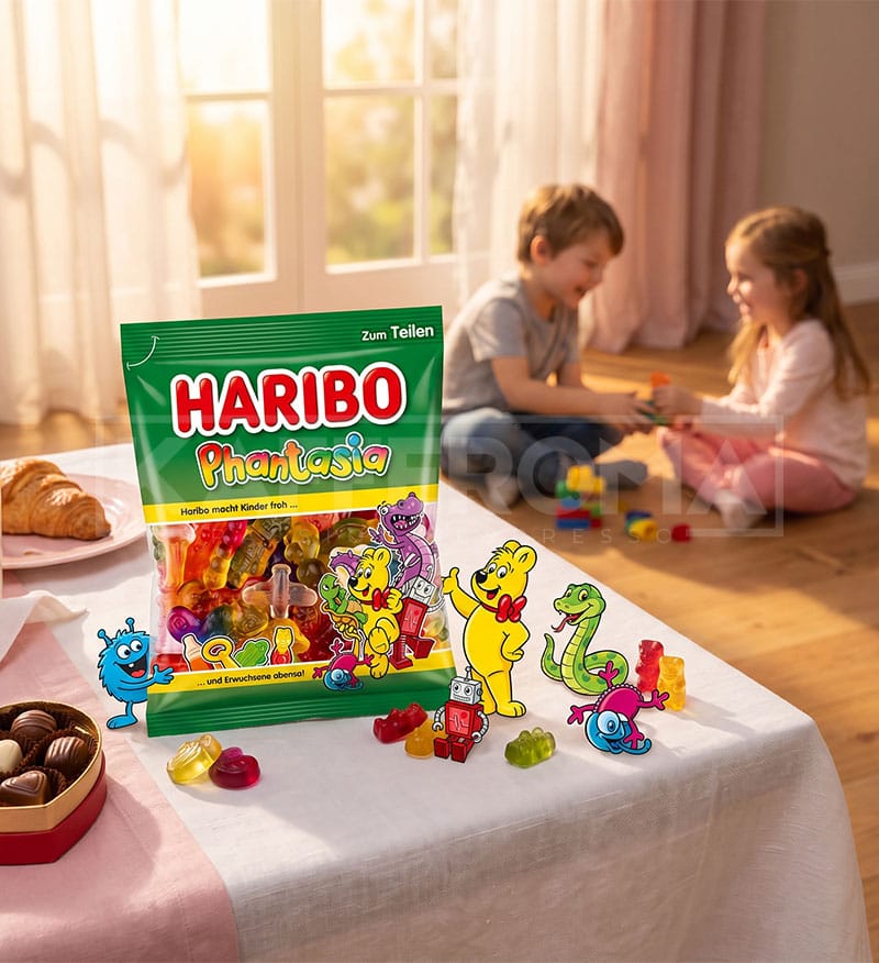 Bomboane Gumate Haribo Phantasia 175gr. Bomboane Gumate Haribo Phantasia 175gr.