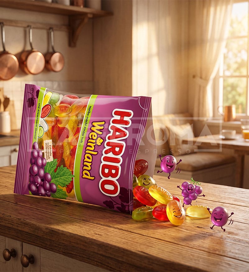 Bomboane Gumate Haribo Weinland 175gr. Bomboane Gumate Haribo Weinland 175gr.