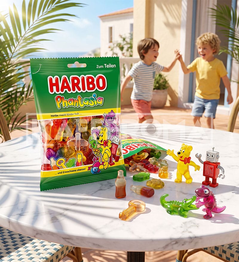 Bomboane Gumate Haribo Phantasia 175gr. Bomboane Gumate Haribo Phantasia 175gr.