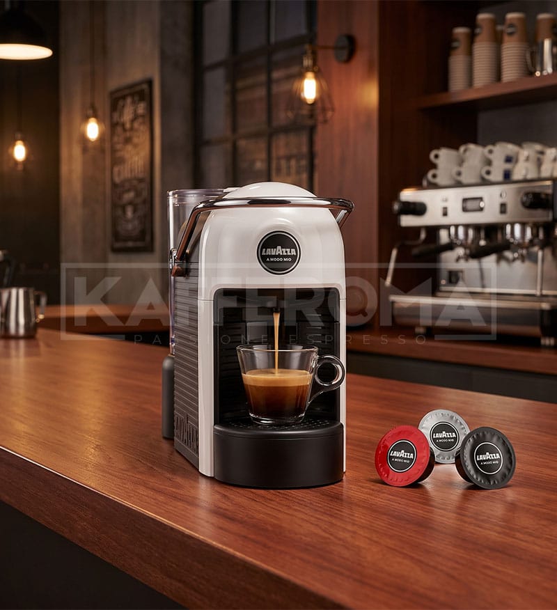 Espressor cu Capsule A Modo Mio - Jolie Evo Bianca Espressor cu Capsule A Modo Mio - Jolie Evo Bianca
