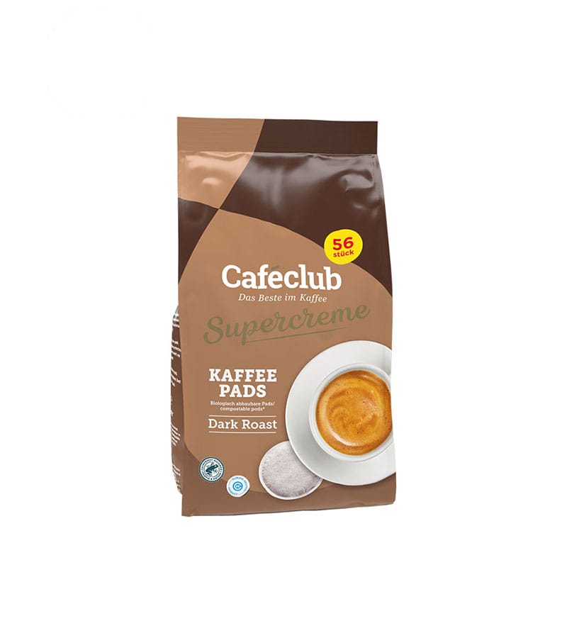56 Paduri CafeClub Supercreme Dark Roast – Compatibile Senseo 56 Paduri CafeClub Supercreme Dark Roast – Compatibile Senseo